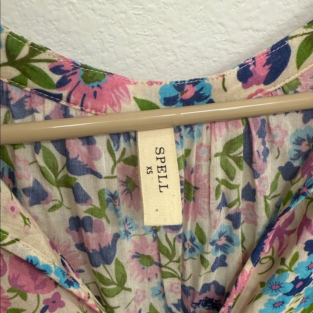 Spell Floral Women’s Dress XS - Picture 2 of 4